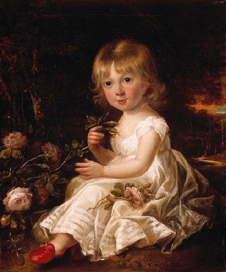 Sir William Beechey Portrait of a Young Girl oil painting picture